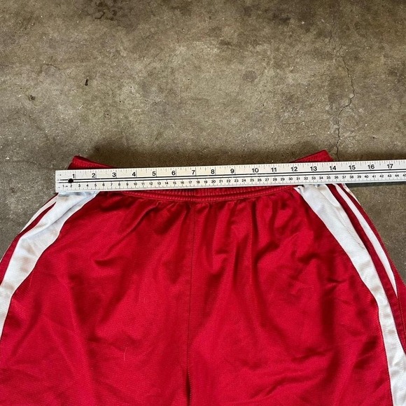 Vintage Y2K Adidas red shorts Women's Size L - Picture 6 of 8